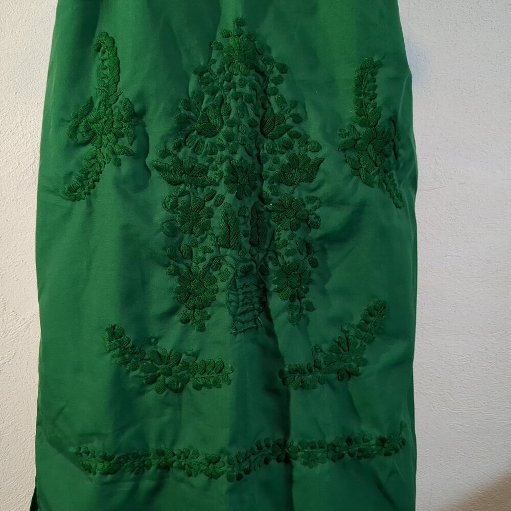 NWT Green Latin Dress Size Small - Picture 8 of 12